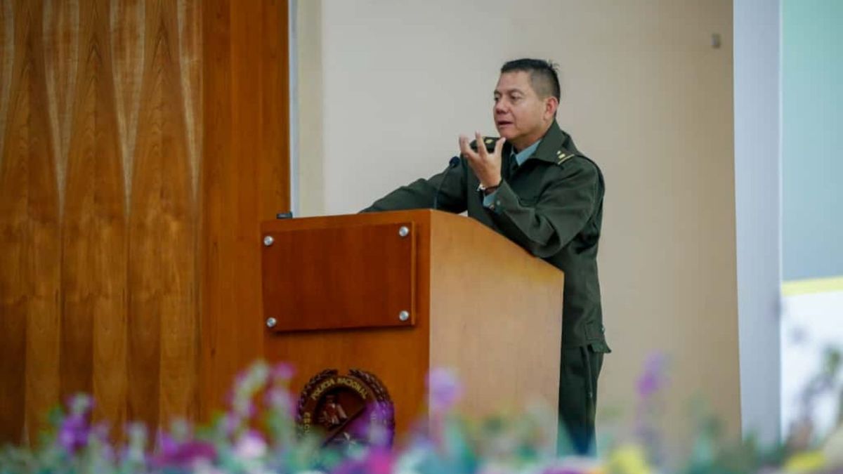 William Rincón, director de la Policía